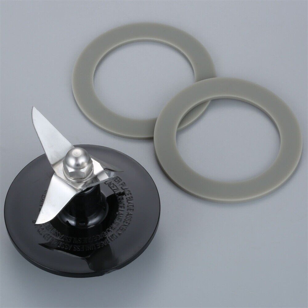 Blender Blade+ 2 Rubber Sealing Gasket Set For Cuisinart Blender Food Processors