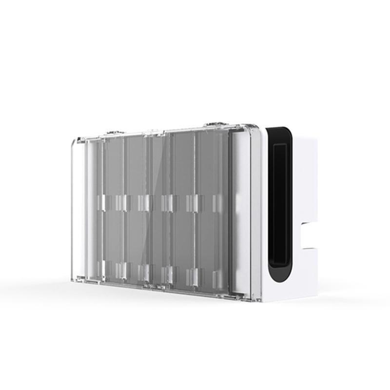 10 in 1 Transparent Game Card Case for Switch Game Memory Card SD Cards Storage