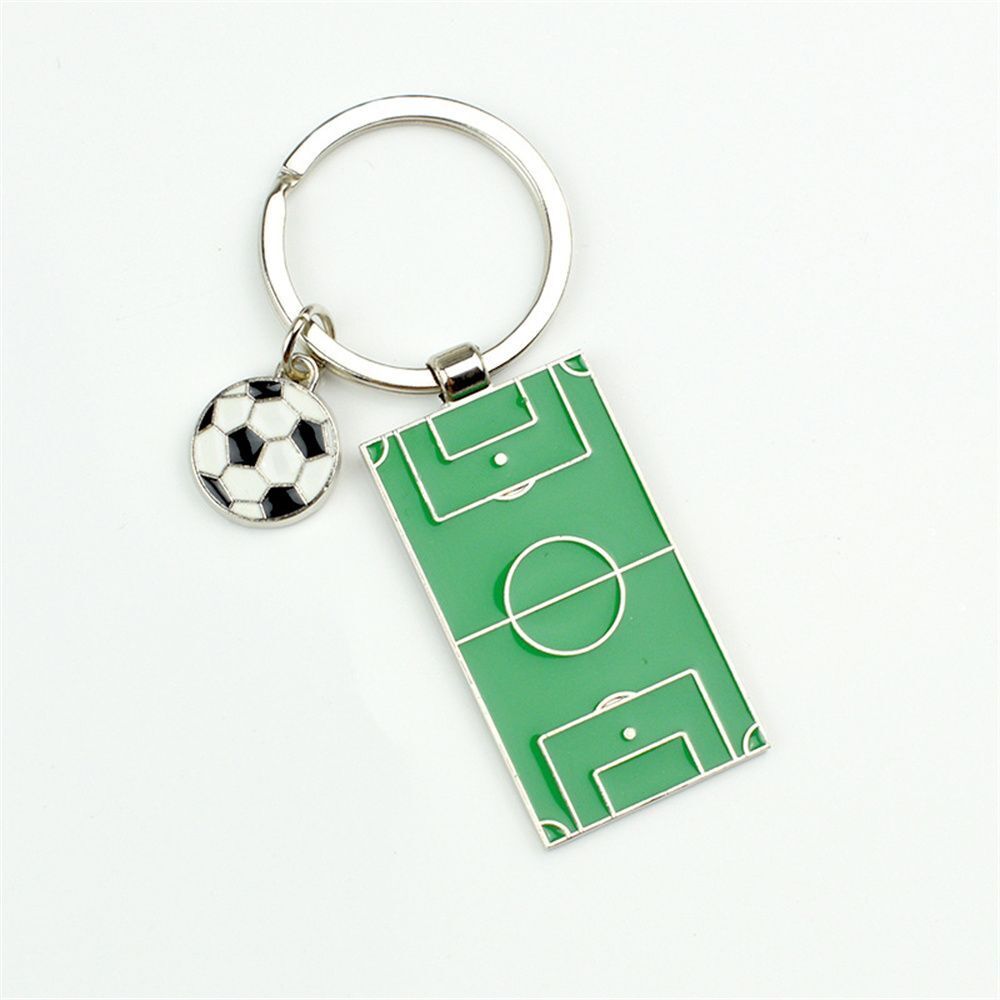 Playground Fashion Football Field Soccer Keychain Buckle Keyring Car Key Holder