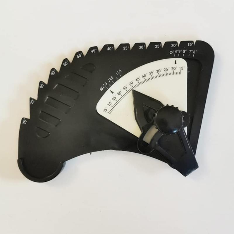 Black Easy Angle Gauge Sharpening Aid Compatible w/ Water-cooled Mill Accessory