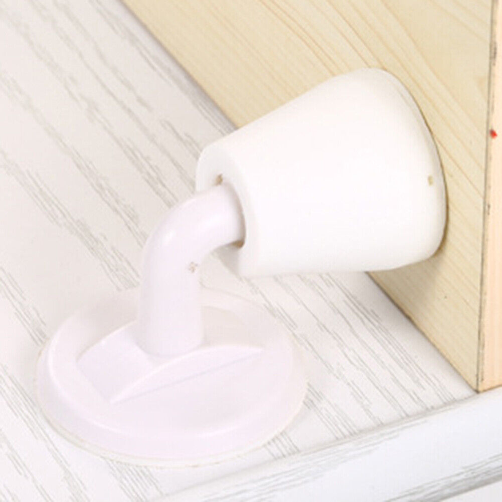 Silicone Door Stop Stopper Home Adhesive Door Wall Bumper Floor Protector
