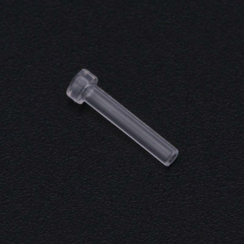 10Pcs Earrings Clutch Anti Allergy Back Plugs Sleeve Tube Protection Ears Pad