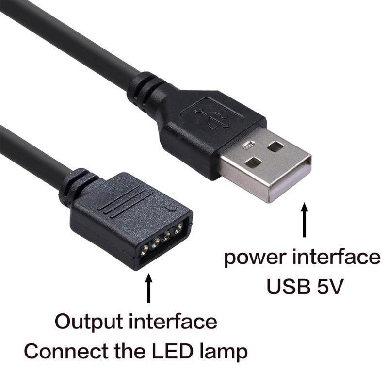 RGB Wireless Dimmer LED Strip Light Controller USB Powered LED Smart Controller
