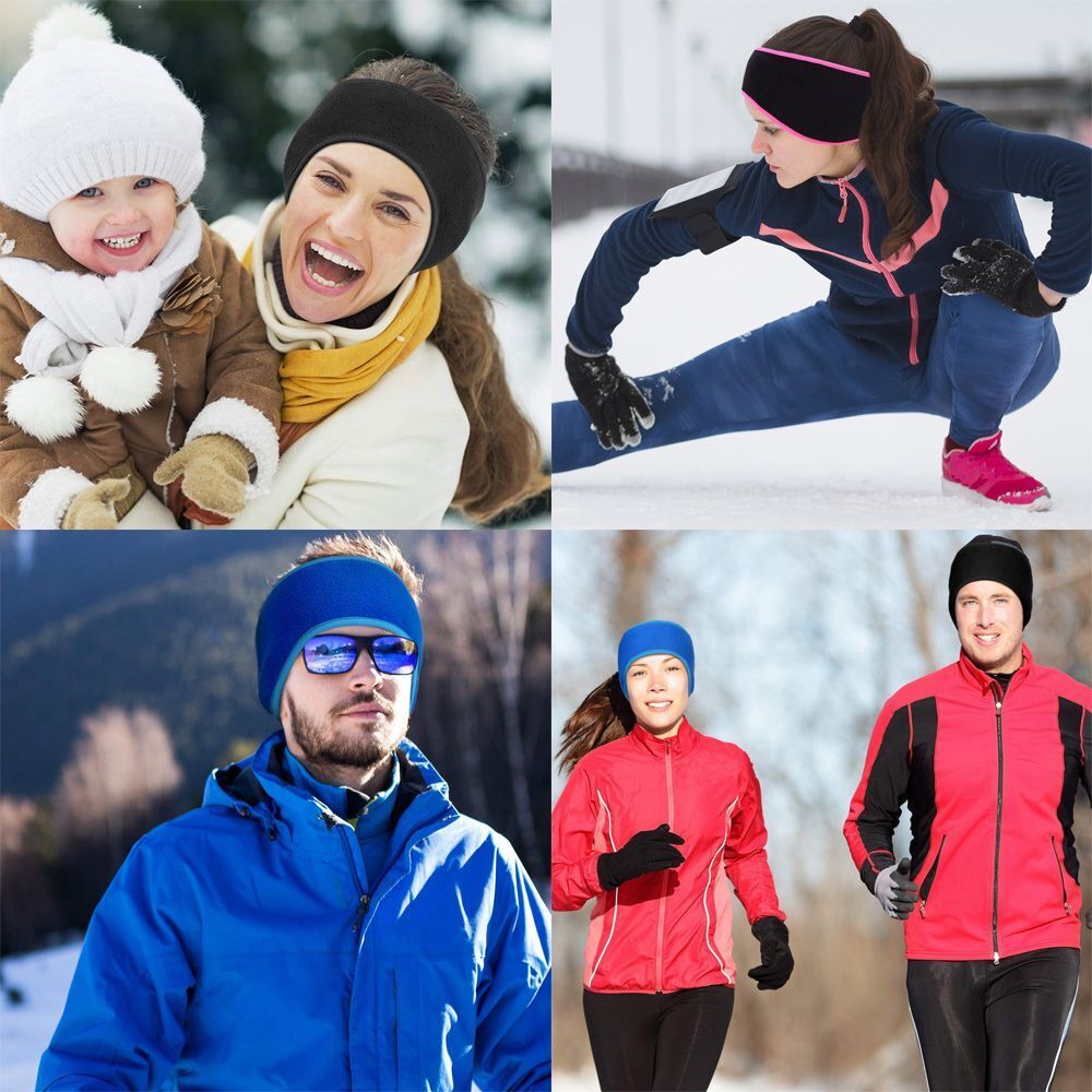 Ear Cover Running Headband Ear Muffs Headband Ear Warmer Winter Sweatband