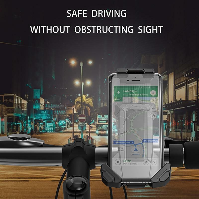 Adjustable Bicycle Phone Holder 360° Rotation Bike Brackets Accessories