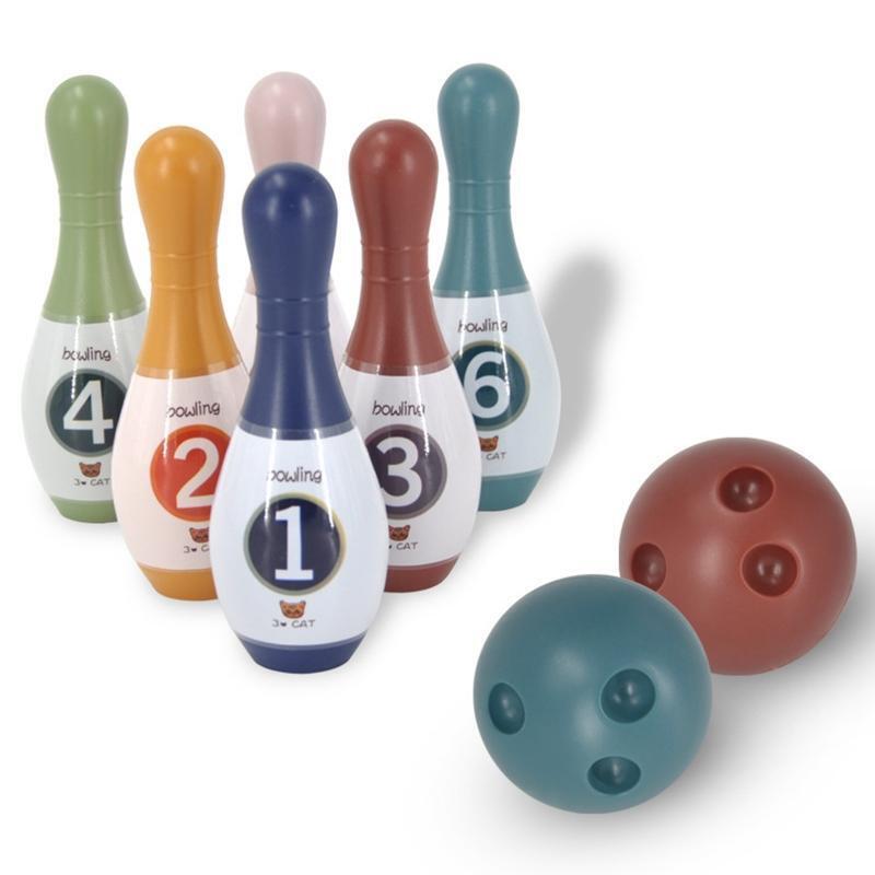 Kids Bowling Game Outdoor /Indoor Game Early Development for Children Xmas Gift