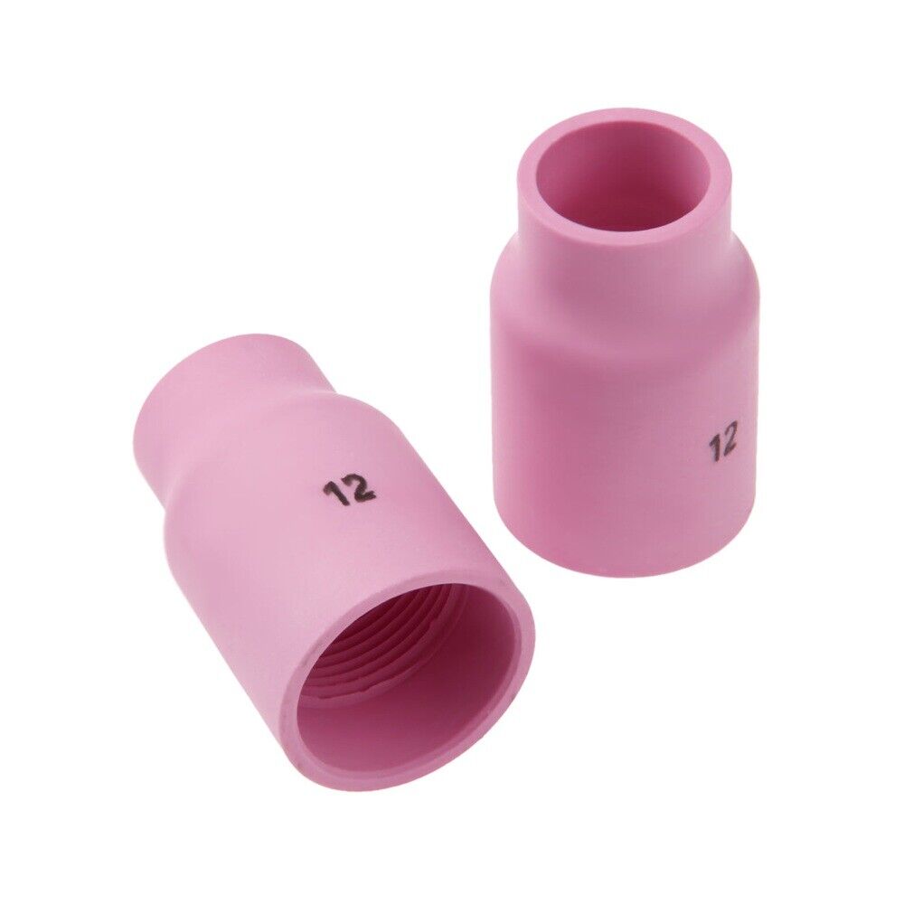 5x TIG Welding Gas Lens Alumina Ceramic Cups 53N87 #12 For WP9/17/18/20/26 Torch
