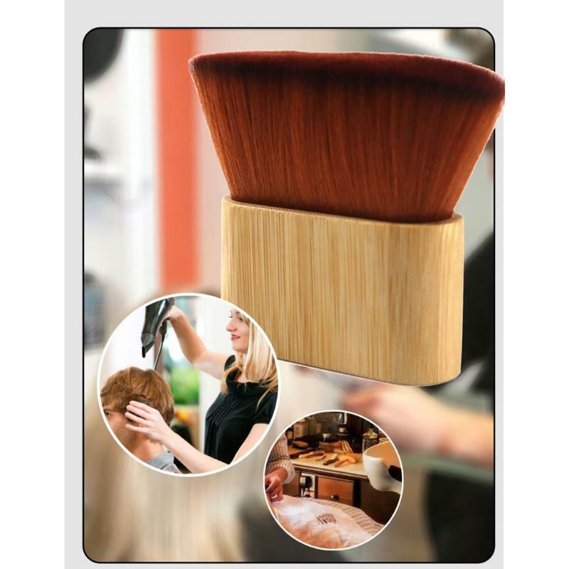 Barber Neck Duster Brush Soft Face Ear Neckline Cleaning Brush Salon Hairbrush