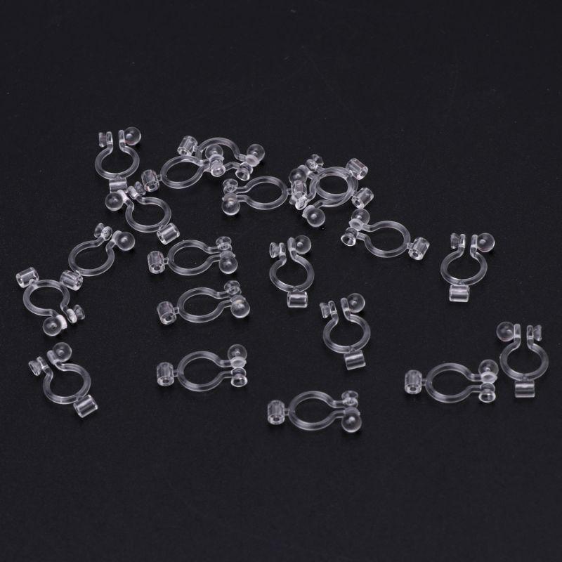 20x/Set Allergy-Free Invisible Clip-on Earring Converter Wedding Decor for Women