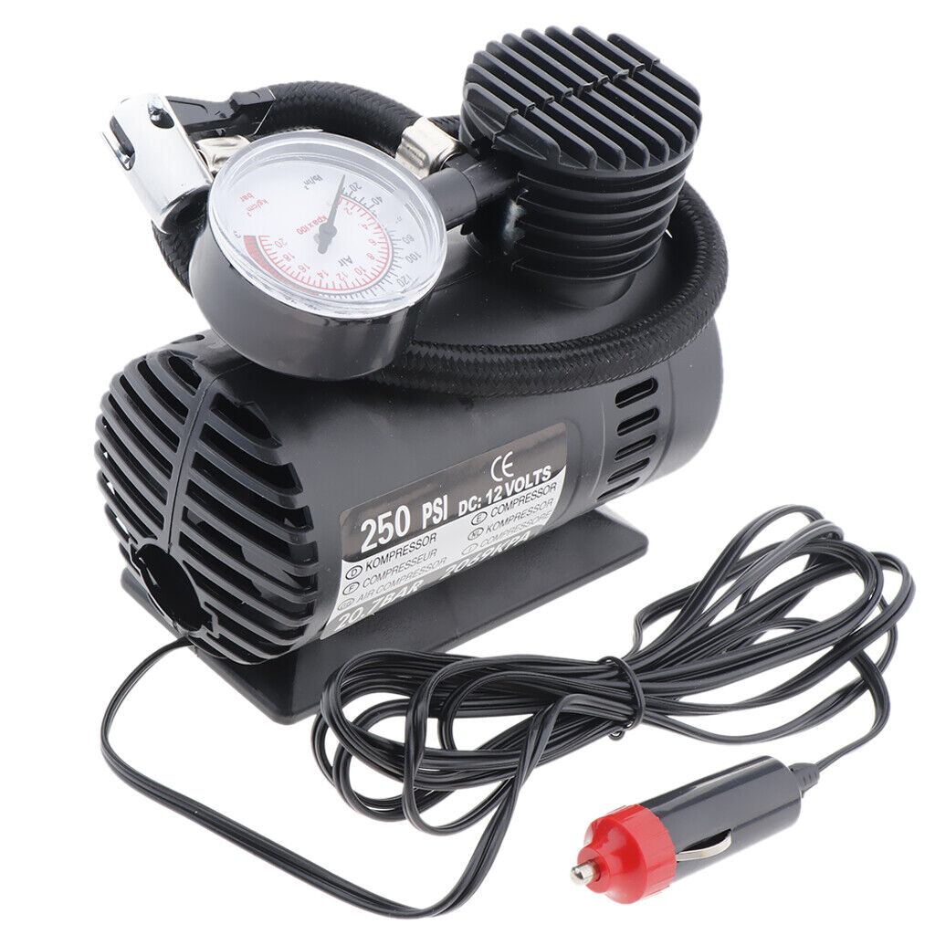 1 lot  12V 300psi  Inflator Pump Car Mini Compact Compressor