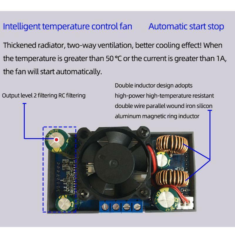 SK80 Adjustable Automatic Buck-boost Module Constant Voltage Current DC Digital