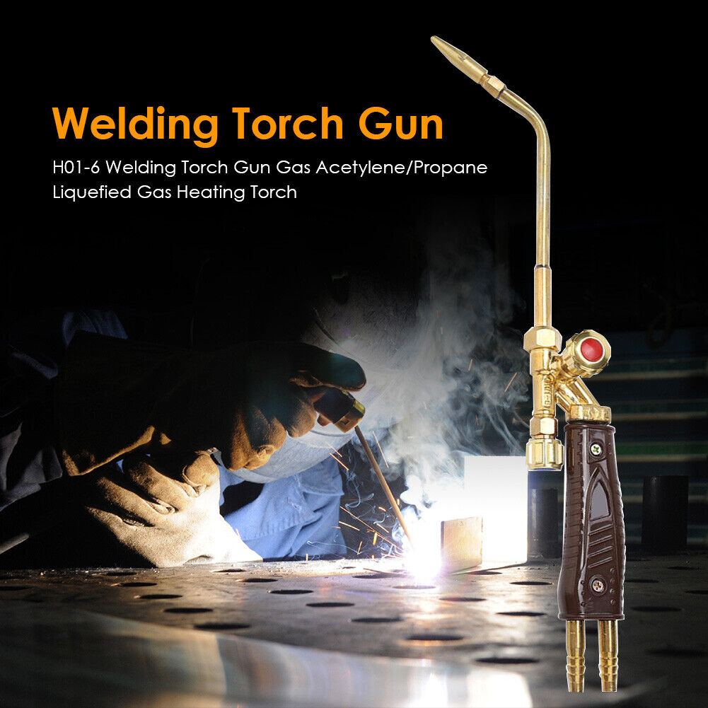 Welding Torch Injection Suction H01-6 Copper Oxygen Acetylene Heating Torch