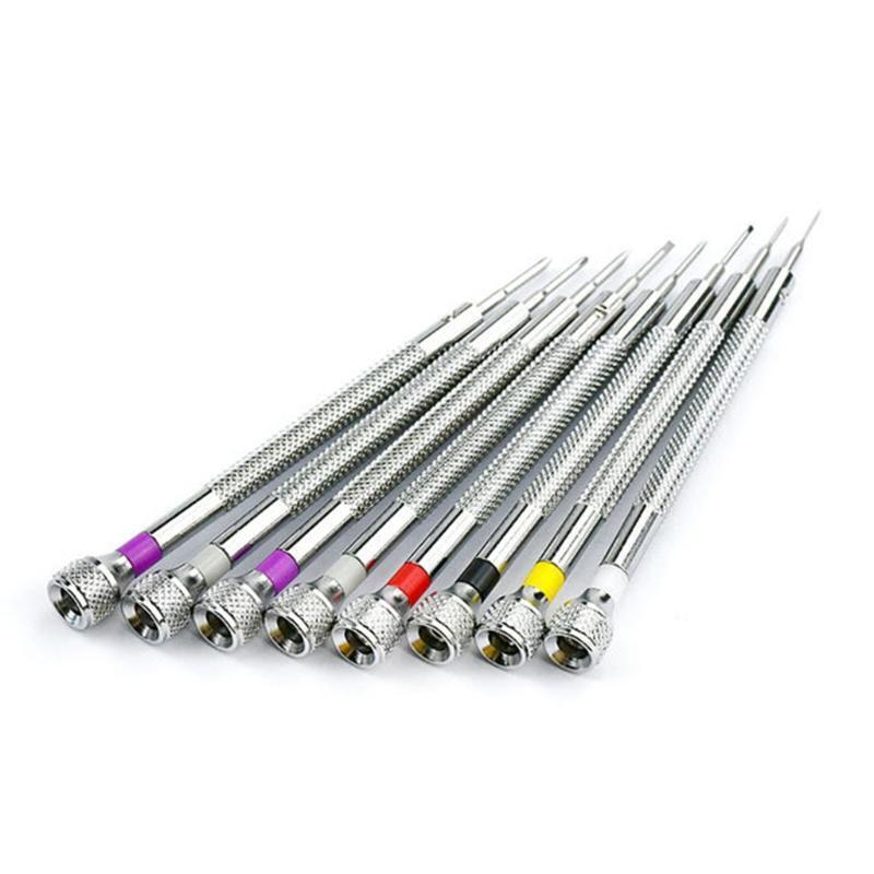 Watch Repair Screwdriver Set 0.6-1.6 mm Micro Screwdriver for Watch Repair 8 Pcs