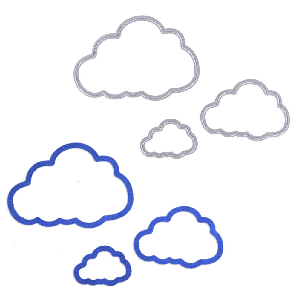 3 Clouds Metal Die Cuts Metal Cutting Dies Scrapbooking Embossing Folder