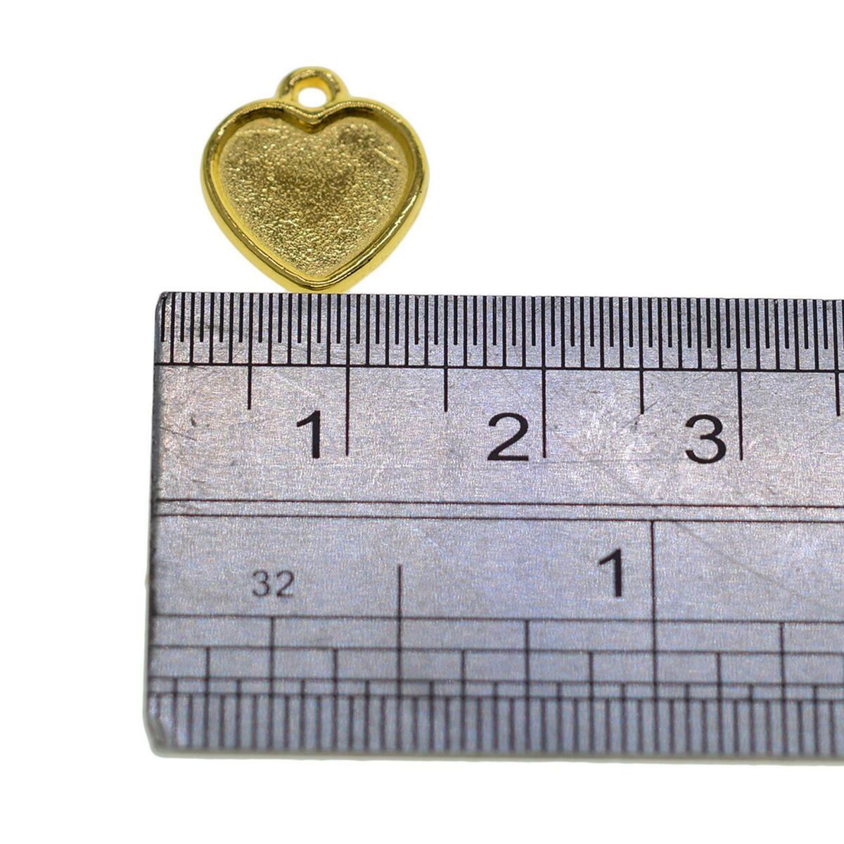 50pcs Necklace Bracelets Earrings Charms Blank  Setting Heart Bezel