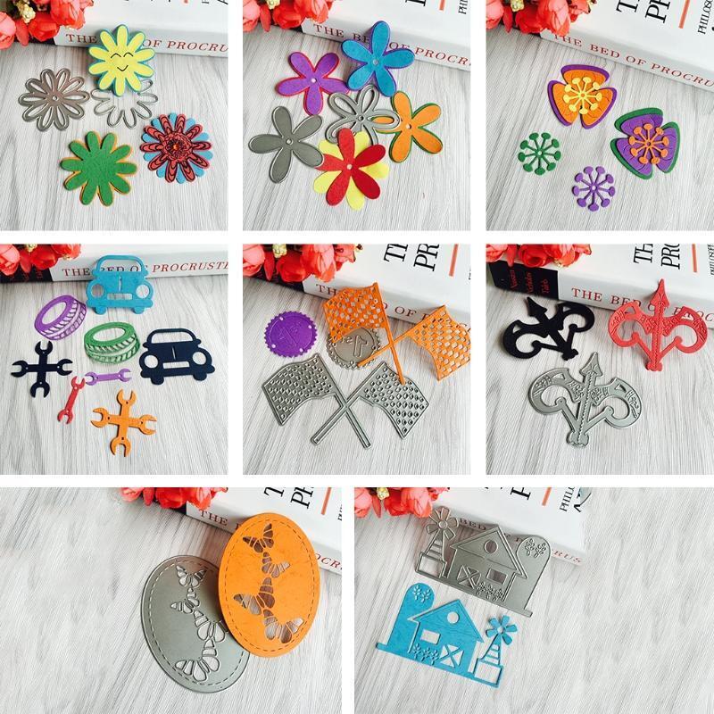 Tyre Paper Card Embossing Metal Steel Cutting Dies Stencils DIY Scrapbooking
