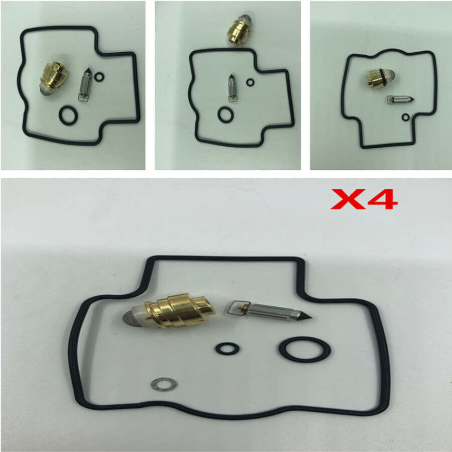 For Kawasaki ZX-6R ZX600F ZX6R 1995-1997 4 Sets Carburetor Durable Repair Kit