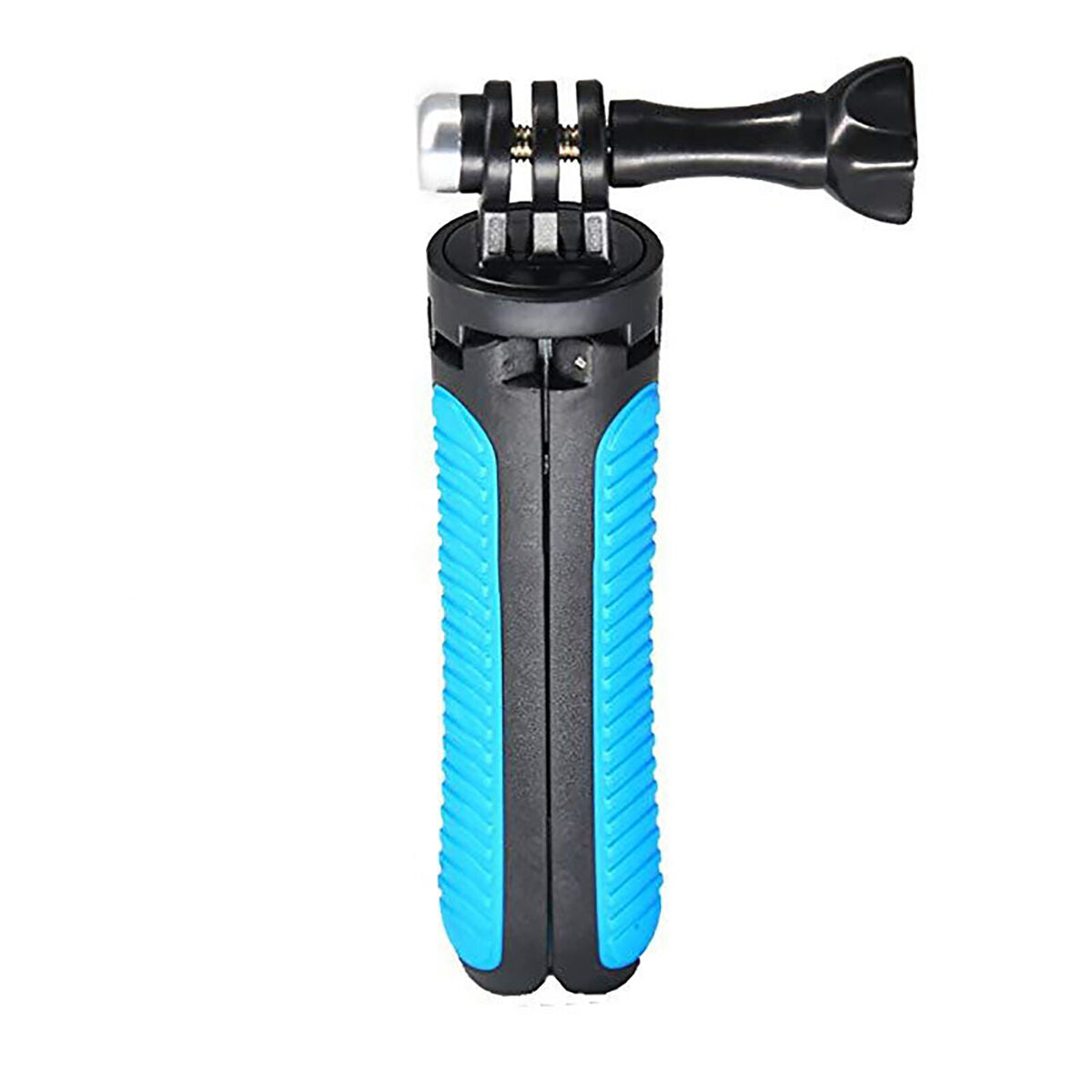 Mini Selfie Tripod Stick for GoPro Hero 8/7/5/4/3+/3 Xiaoyi 4K Camera Black+blue