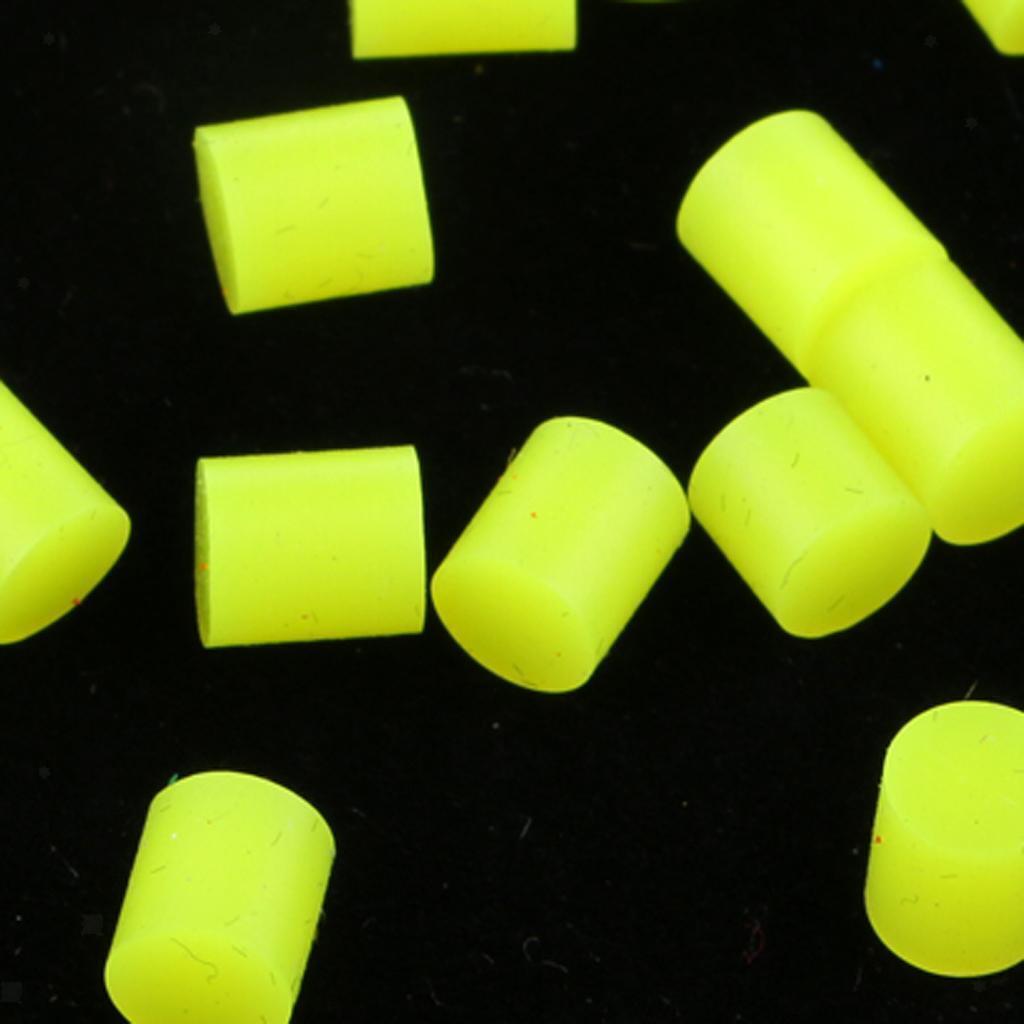 20 Pcs Fishing Floating Beads Float Stopper Float Tackles Yellow