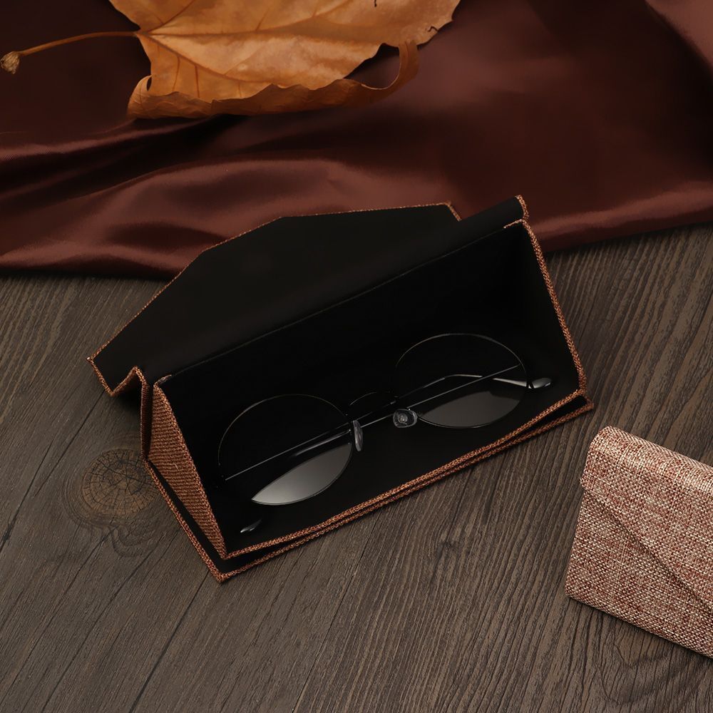 Sunglasses Case Cloth Glasses Box Eyeglasses Case Folding Sunglasses Box