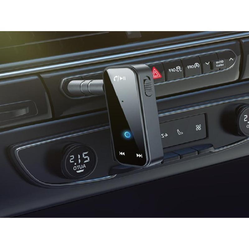 BT-compatible 5.0 Wireless Stereo Adapter Audio Transmitter Receiver for Car TV