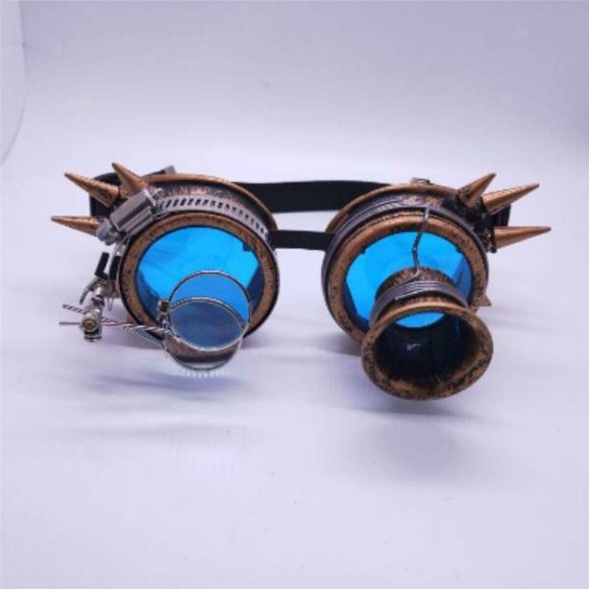Funky Women Mens Steampunk Goggles Punk Gothic Masquerade Eyeglasses Eyewear