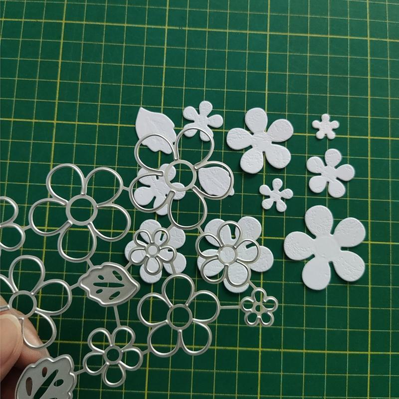 Floral Die Cuts Petal Embossing Cutting Dies for Kid Card Making DIY Photo Album