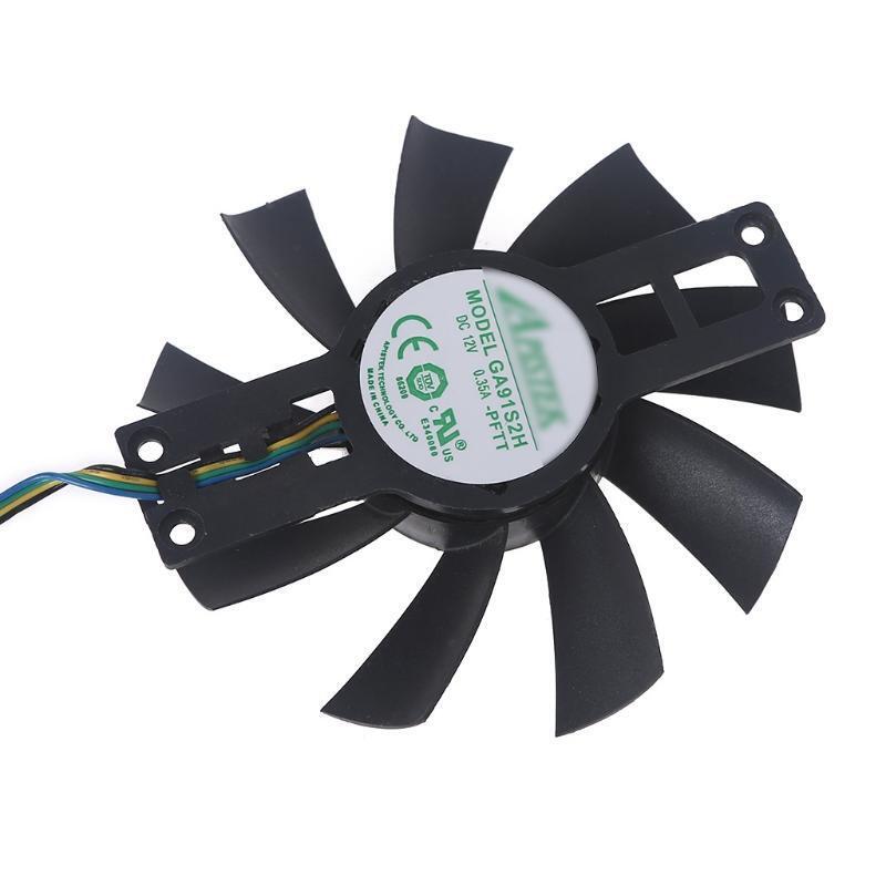 for Dataland RX580 2048sp 87mm GA91S2H 4Pin VGA Fan Graphics Card Cooling Fan