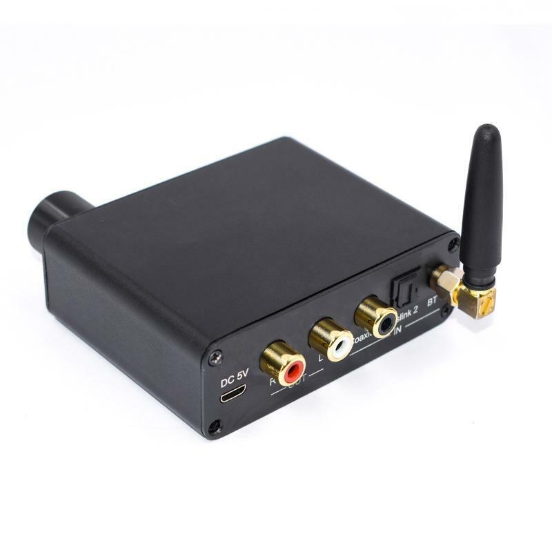 Digital to Analog Support One Optical Fiber and One Coaxial Interface Input