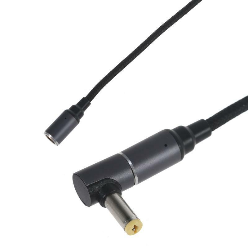 100W USB Type C 90 Degree 5.5x1.7 mm Male Power Charging Cable for Acer 19V3.42A