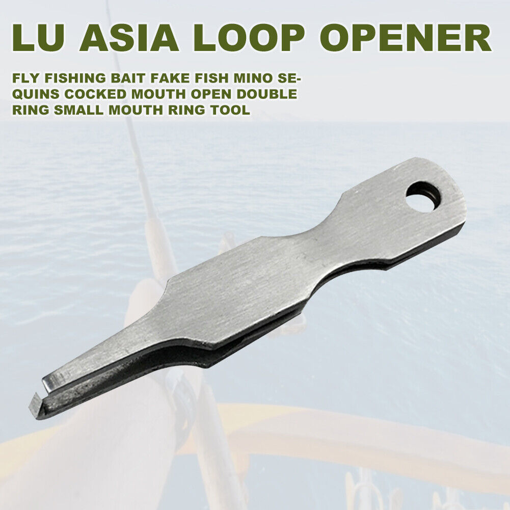 Multifunctional Fishing Line Cutter Nippers Lure Loop Ring Opener Pliers