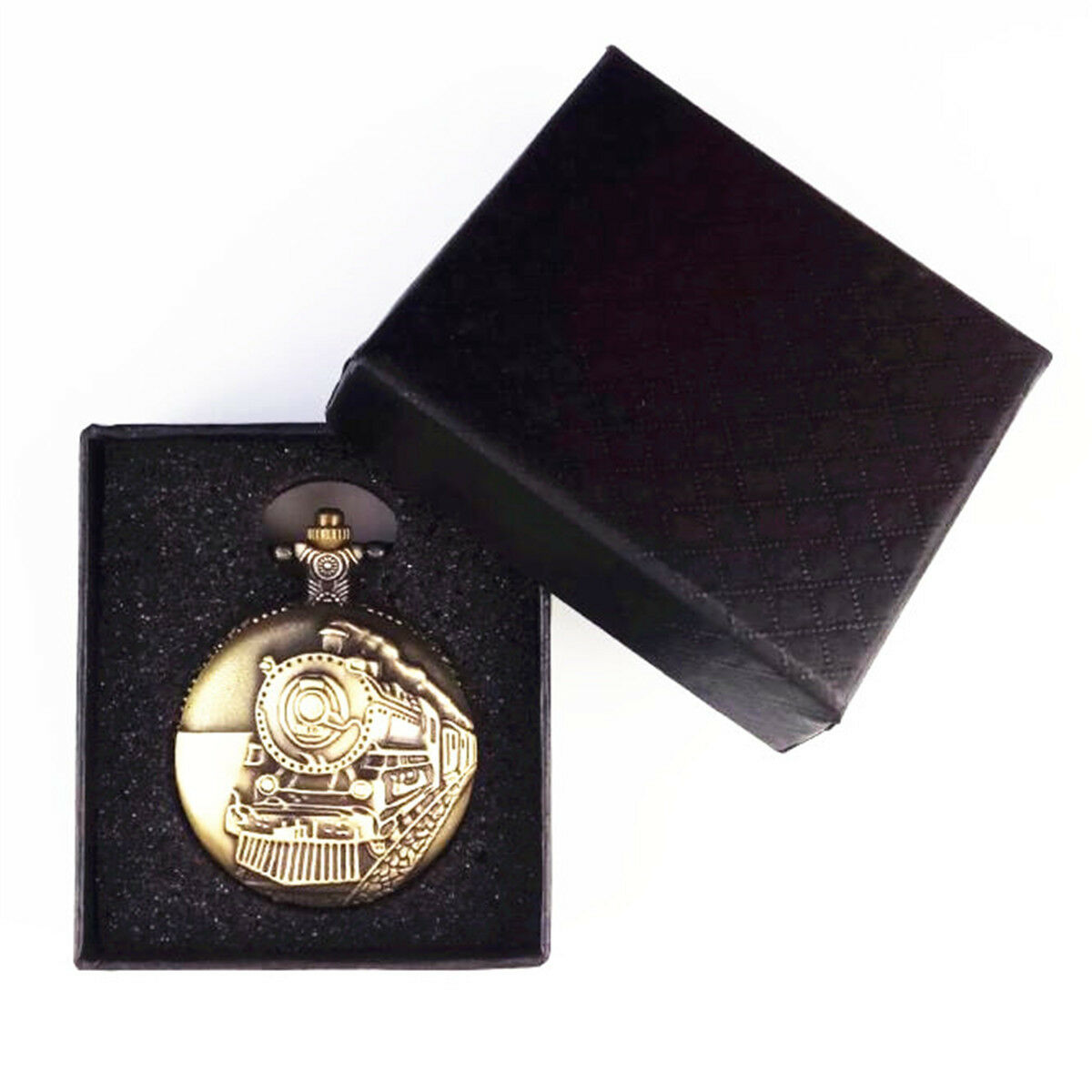 Luxury Black Gift Storage Box For Watch Jewelry Pocket Display Case Organizer