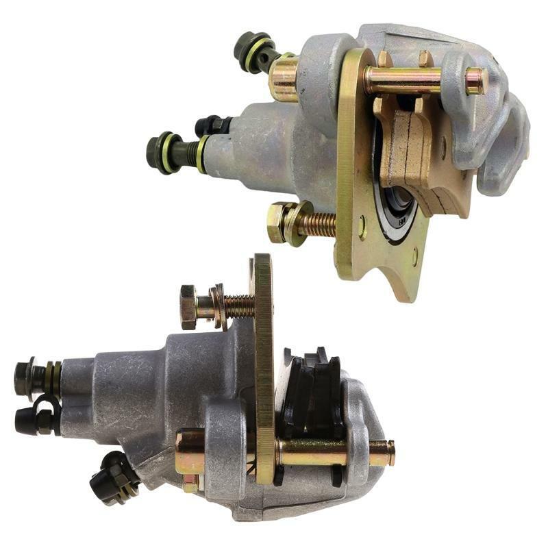 Rear Atv Brake Caliper For Sportsman 400 450 500 600 700 800 With Pads Replace