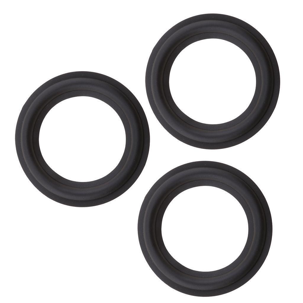 3pcs 3" 3 inch 75mm Speaker Surround Foam Woofer Edge Audio Repair Replace