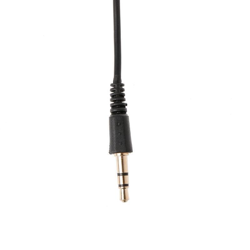 3.5mm Male To Female 3-Pole Plug Jack Stereo Audio Aux Cable With Volume Control
