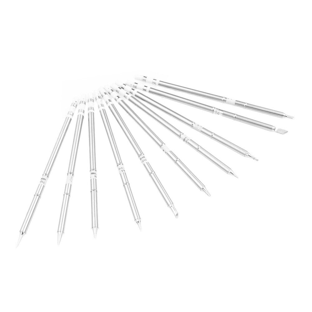 Replacement T12 Soldering Iron Tip T12-D24 BC2 C4 B2 KU ILS BL BC1 K JI02 10pcs