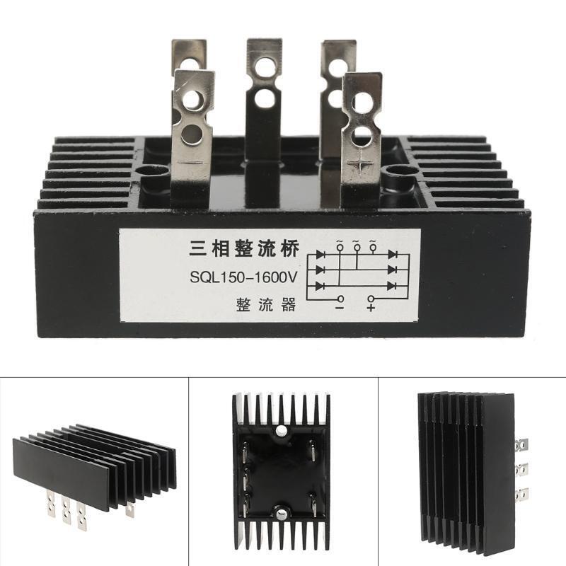 3 Phase SQL150A Diode Aluminum Case Bridge Rectifier 1000V-1600V Rectifier