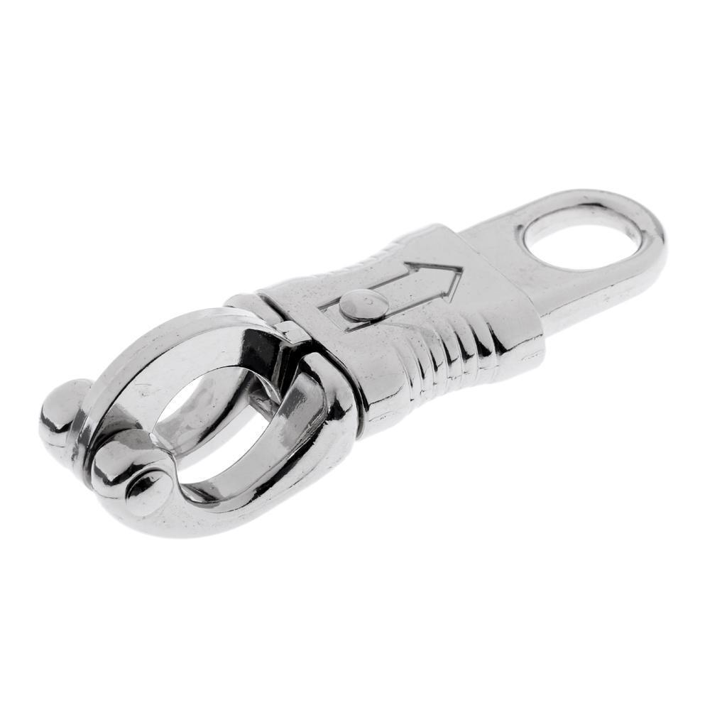 Prettyia Premium 100mm Zinc Alloy Equestrian Panic Hook/ Quick Release Clip