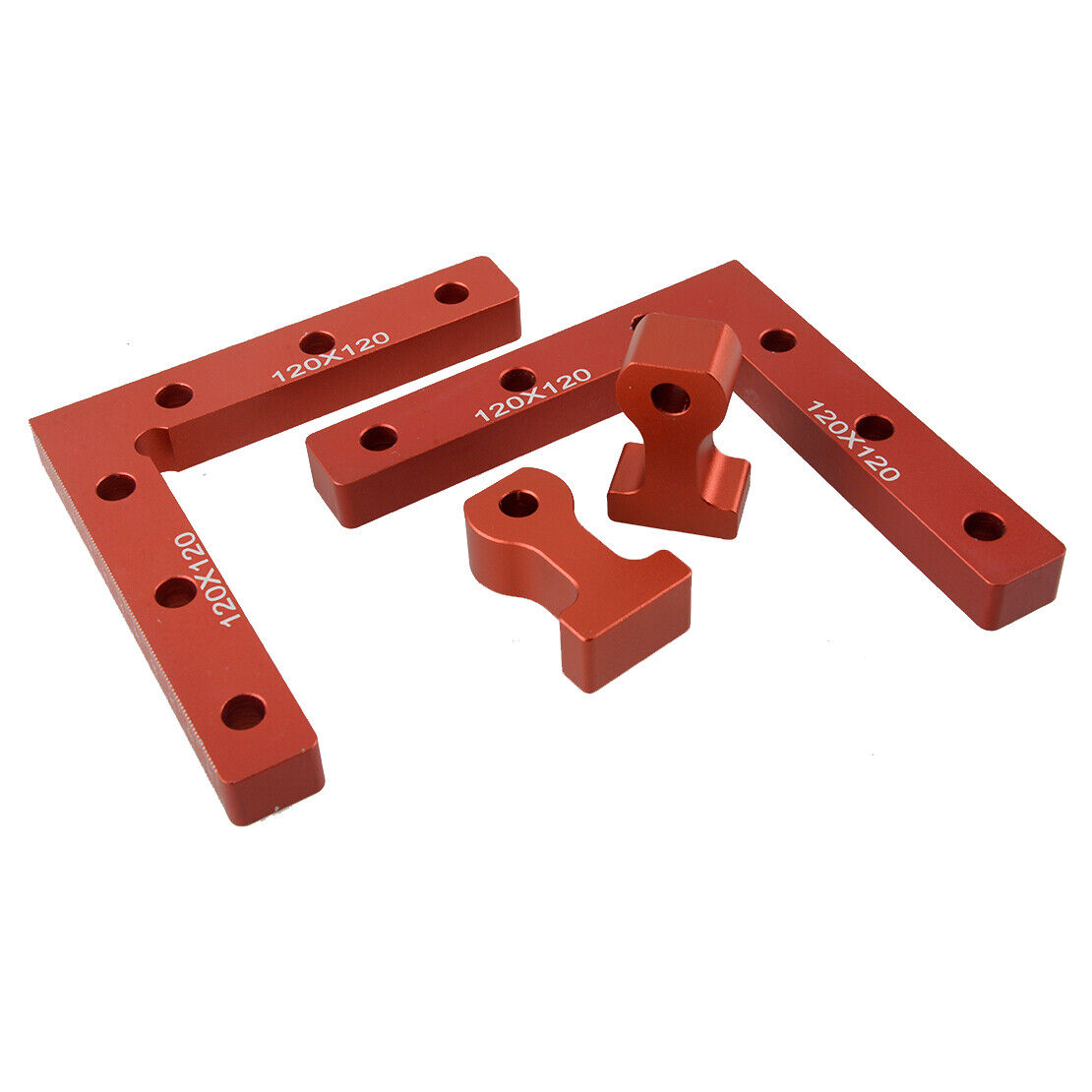 90 Degree Positioning Squares Right Angle Clamps Aluminum Carpenter Tool Kit A2