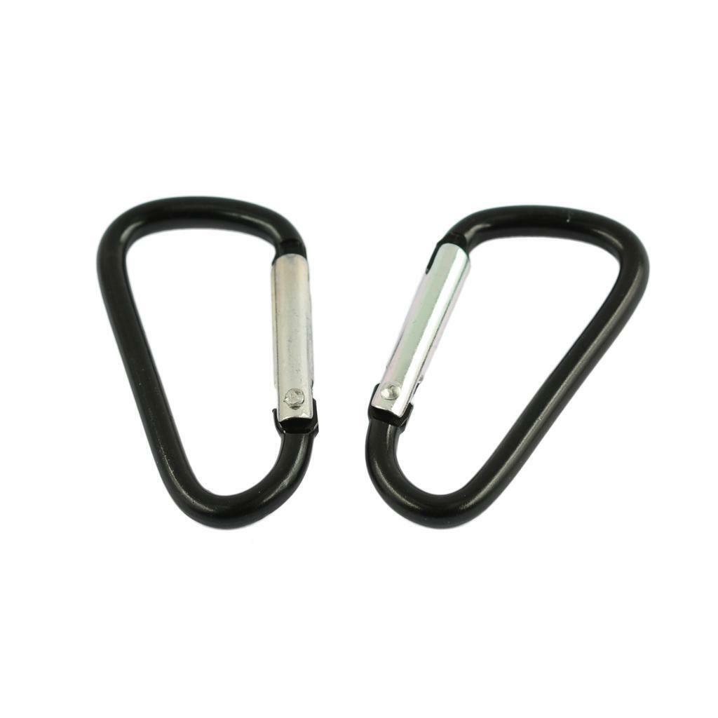 40Pcs  Screw  Carabiner Outdoor Climbing Hiking Caving Buckle