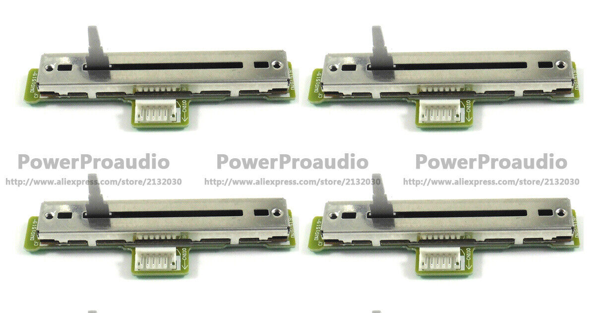 4PCS CROSSFADER FOR PIONEER DJM 300 500 600 3000 DJM600 PCB ASSEMBLY DWG1519