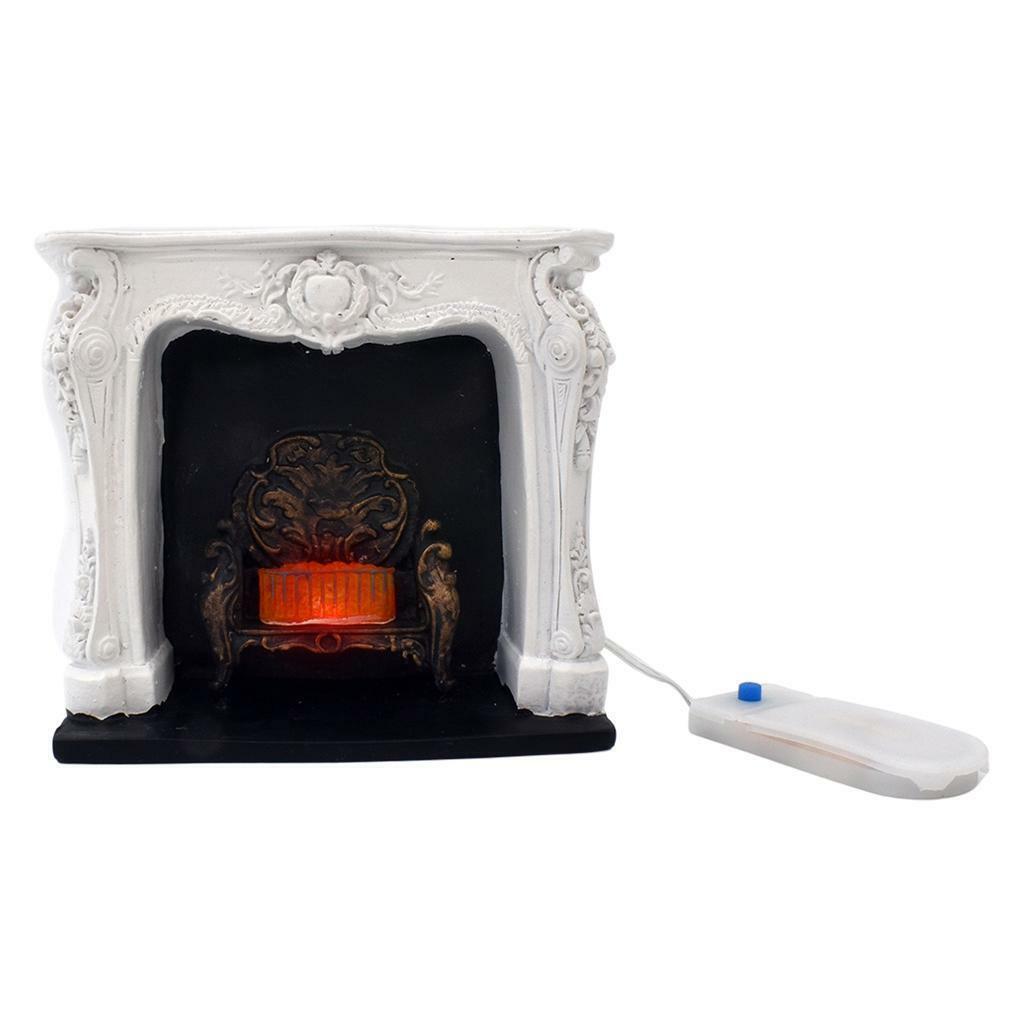 Sofa w/ Fireplace  Life Scene Furniture Supplies Ornaments