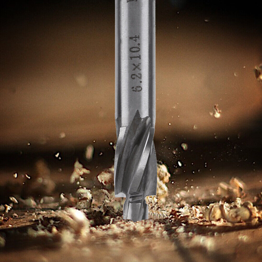 5pcs M3-M8 Counterbore End Mill Pilot Milling Cutter Countersink Router Bit
