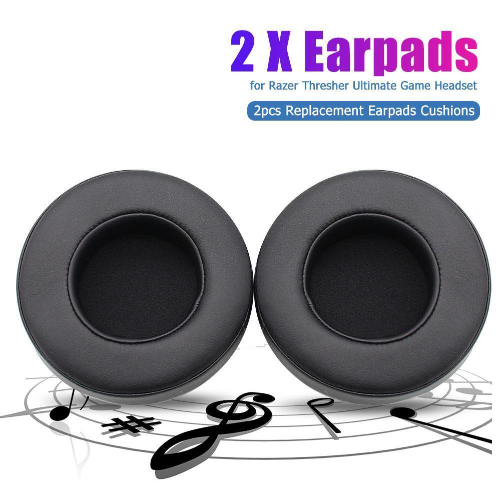 2pcs Replacement Earpads Cushions for Razer Thresher Ultimate Game Headset