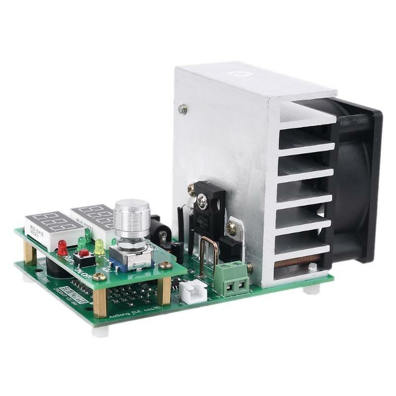 Upgraded 110W 9.99A 30V Constant Current Electronic Load Battery Capacity Tester