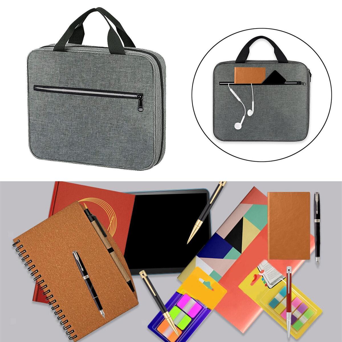 Tablet Sleeve Notebook Hand Bag Polyester Tablet Pouch Protective for Laptop