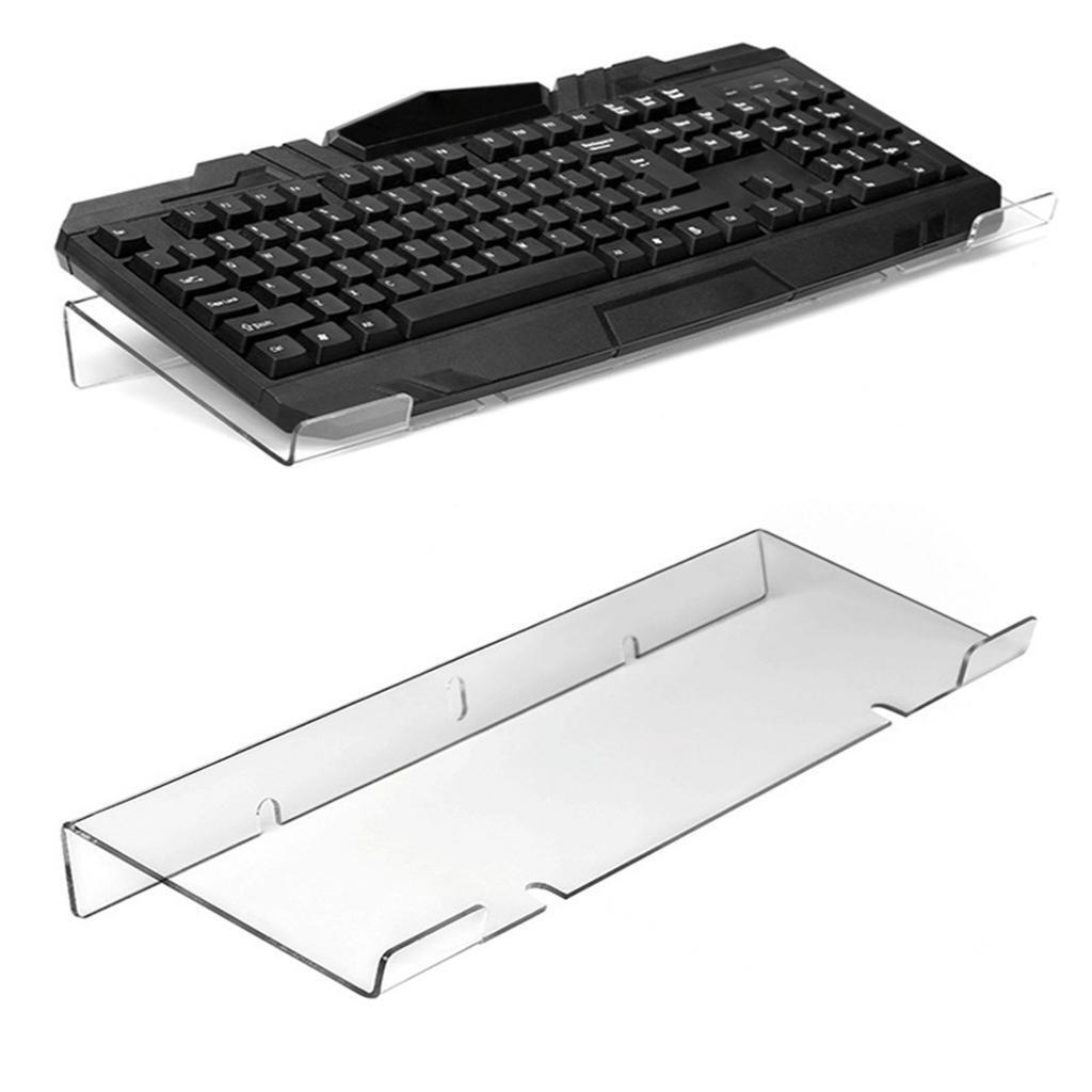 Almencla Computer Keyboard Riser Holder for School Desktop Easy Typing Working
