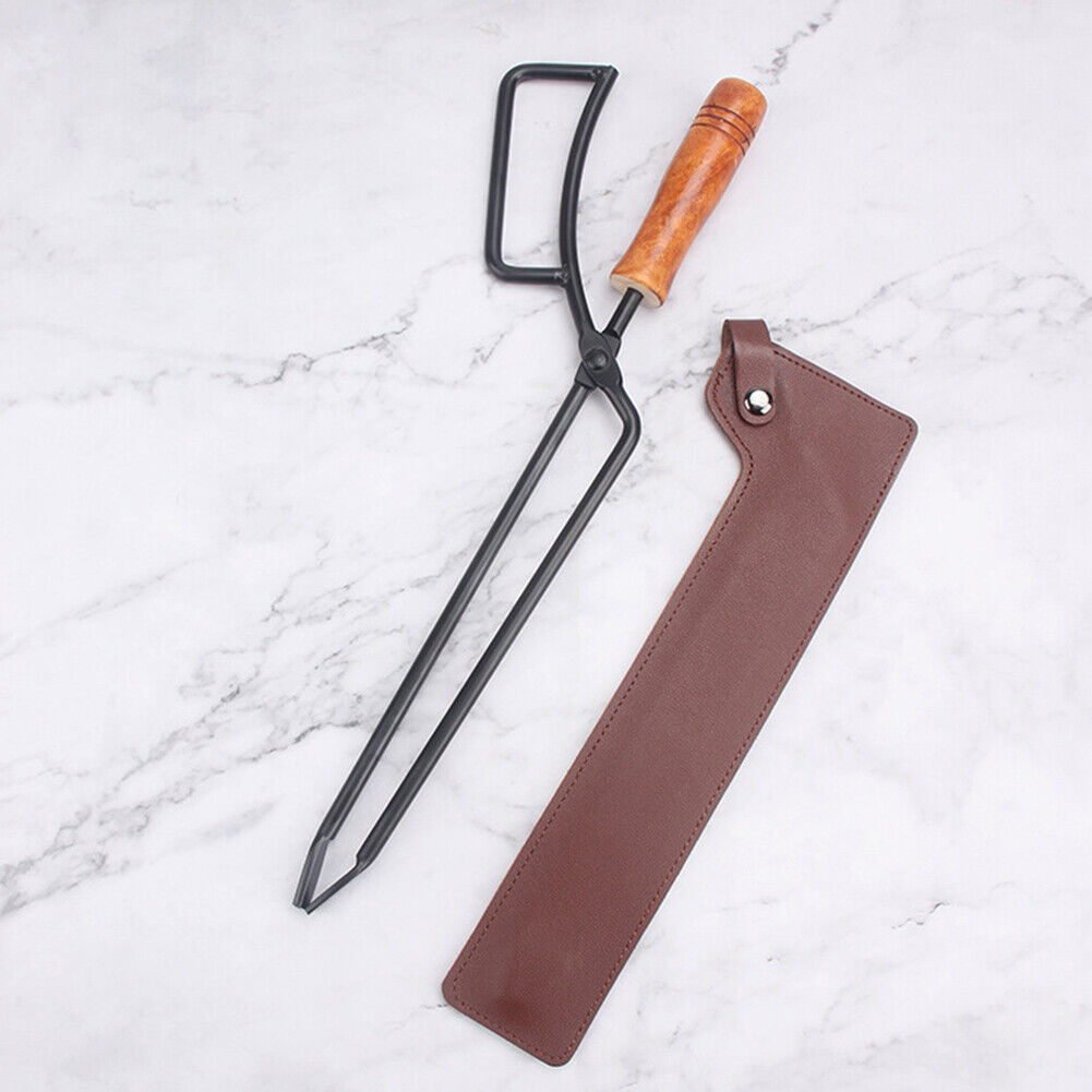 Barbecue Charcoal Clip Wood Grabber Outdoor Camping BBQ Cooking Fire Tongs