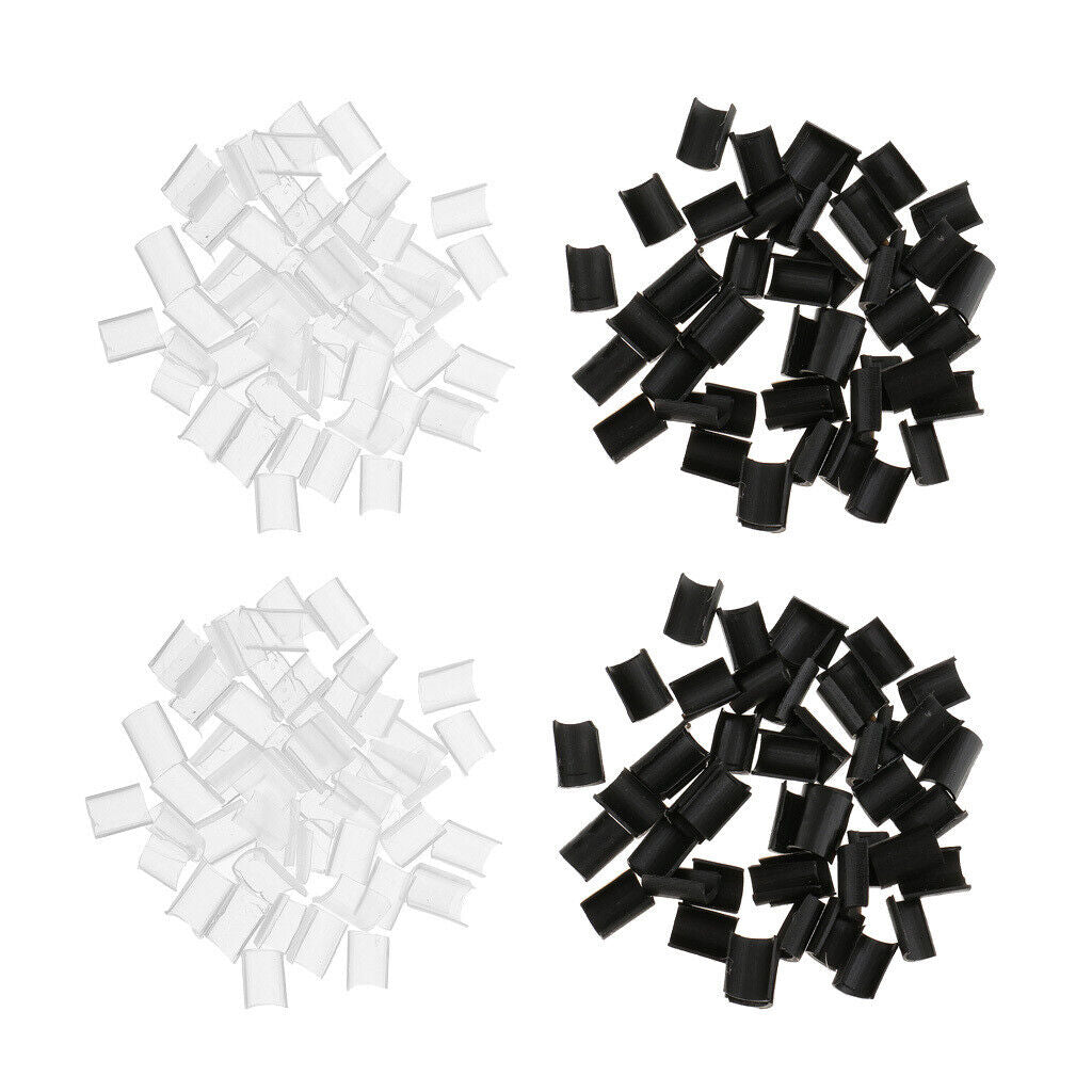 200x Flat  Keratin  Extensions Toupee Bonding  Glue black and and+White