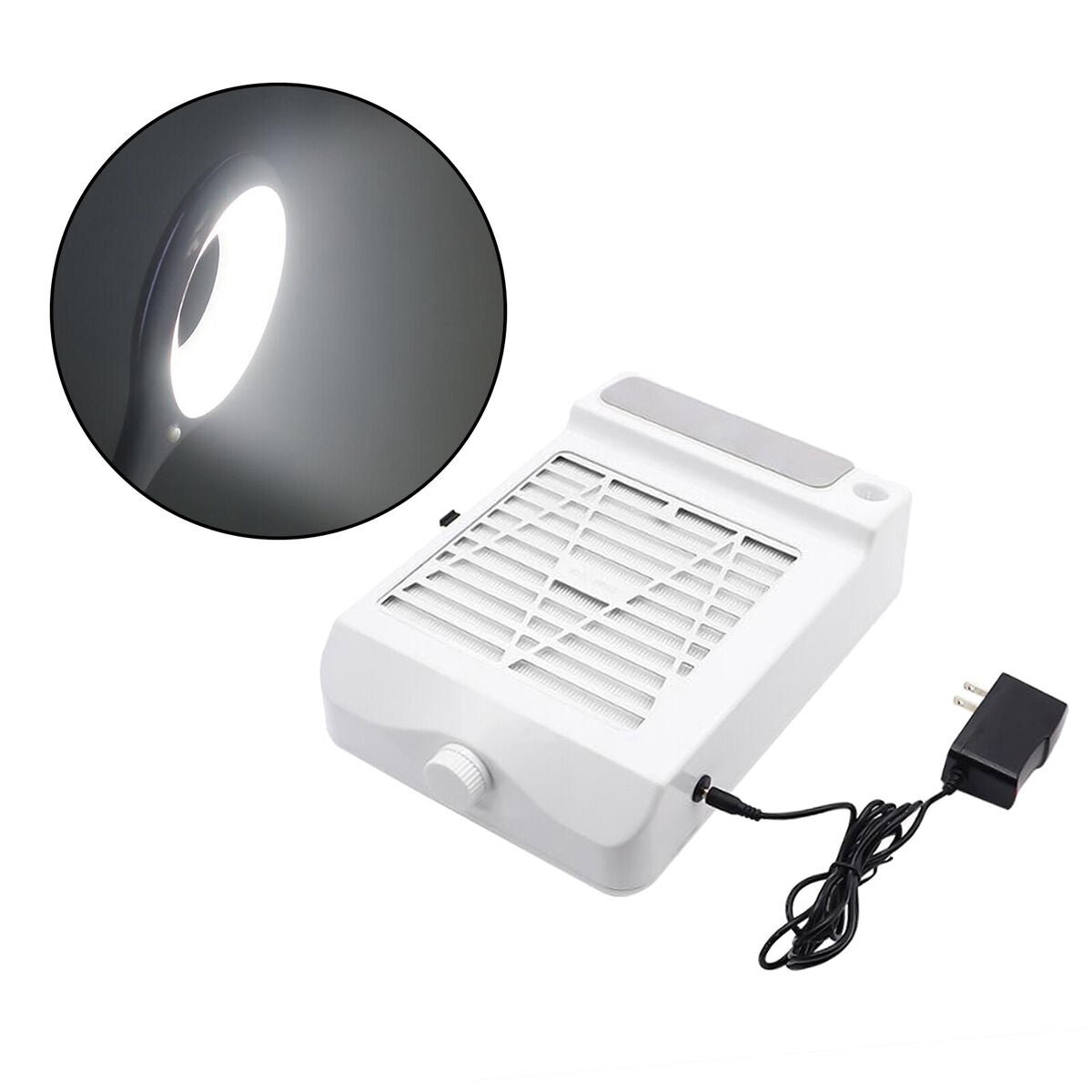 60W   Suction Fan Collector Manicure Vacuum Cleaner Salon